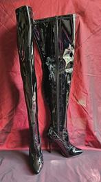 Ellie Shoes sexy lak lieslaarzen naaldhakken stiletto, Ophalen of Verzenden