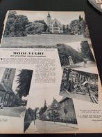 Reportage mooi Vught kasteel- raadhuis 1940, Verzamelen, Tijdschriften, Kranten en Knipsels, Ophalen of Verzenden, 1940 tot 1960