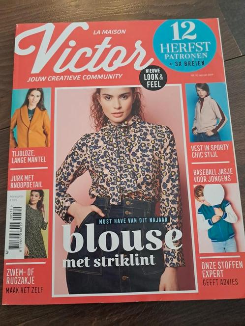 La Maison Victor editie 5 - sep/okt 2019, Hobby en Vrije tijd, Kledingpatronen, Zo goed als nieuw, Vrouw, Overige merken, Ophalen of Verzenden