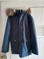 Donkerblauwe winterjas maat 152, Kinderen en Baby's, Kinderkleding | Maat 152, Ophalen of Verzenden, Zo goed als nieuw, Name IT