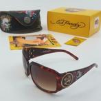 Zonnebril Ed Hardy EHS-053 61-17-125 Demi Brown - Tiger Open, Overige merken, Zonnebril, Bruin, Nieuw