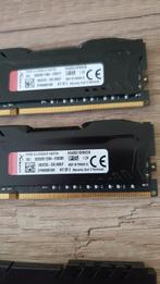 2x 4GB (8GB) DDR4 2400MHz HyperX Fury, Computers en Software, RAM geheugen, DDR4, 8 GB, Ophalen of Verzenden, Zo goed als nieuw