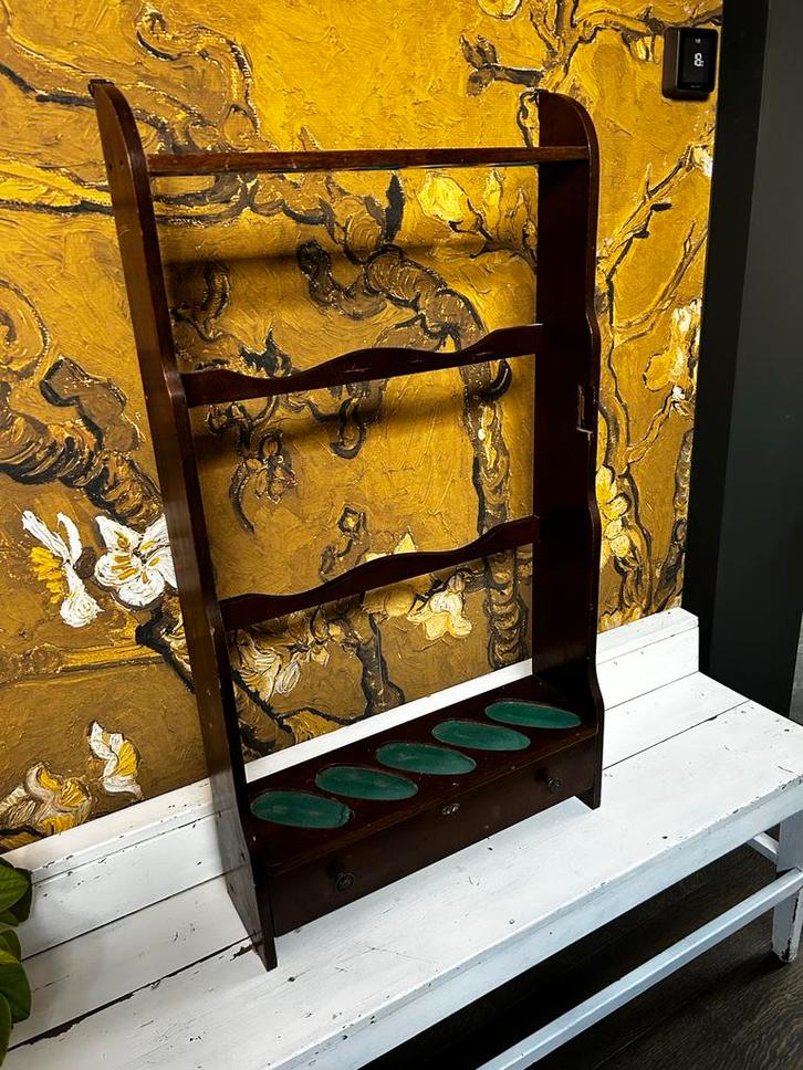 Wapenrek voor 5 wapens, Huis en Inrichting, Woonaccessoires | Kapstokken, Gebruikt, Overige typen, Minder dan 100 cm, Hout, Ophalen of Verzenden