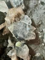 Apofylliet stilbiet op Sfaleriet, Verzamelen, Mineralen en Fossielen, Ophalen of Verzenden