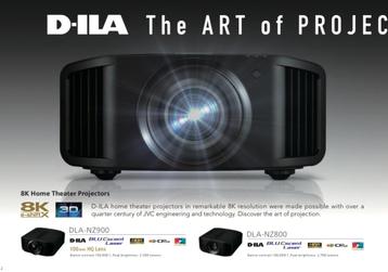 JVC DLA-NZ900 8K E-SHIFT 4K HDR LASER PROJECTOR beschikbaar voor biedingen