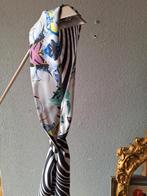 zijde sjaal 190x10 Bella Ballou dubbelzijdig, Kleding | Dames, Mutsen, Sjaals en Handschoenen, Ophalen of Verzenden