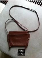 Schoudertasje echt leer cognac kleur Laura Valle, Overige merken, Bruin, Ophalen of Verzenden, Zo goed als nieuw