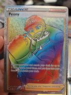 Pokemon kaart trainer Peony rainbow 220/198*, Hobby en Vrije tijd, Verzamelkaartspellen | Pokémon, Ophalen of Verzenden, Losse kaart