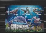 Sierra Leone dieren 2016 postfris dinosaurussen, Postzegels en Munten, Ophalen of Verzenden, Dier of Natuur, Postfris