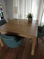 Houten eettafel 129 * 129 * 78 in nette staat, Ophalen, Gebruikt, Vierkant, 100 tot 150 cm