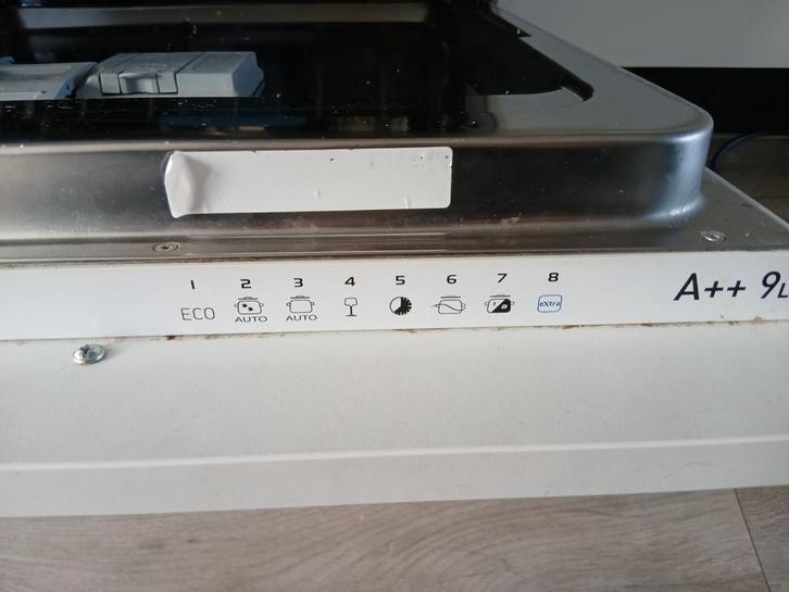 indesit edifp 28t9, Witgoed en Apparatuur, Vaatwasmachines, Gebruikt, Inbouw, Minder dan 85 cm, Ophalen