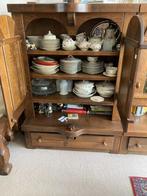 Vintage Mosa servies, 12 delig, Ophalen, Gebruikt, Overige stijlen, Aardewerk