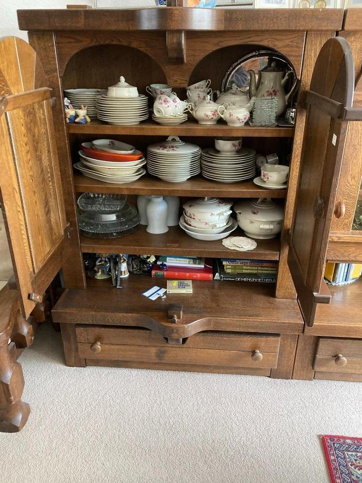Vintage Mosa servies, 12 delig, Huis en Inrichting, Keuken | Servies, Gebruikt, Compleet servies, Overige stijlen, Aardewerk, Ophalen