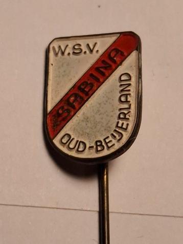Oud W.S.V. Sabina Oud-Beijerland Speldje beschikbaar voor biedingen