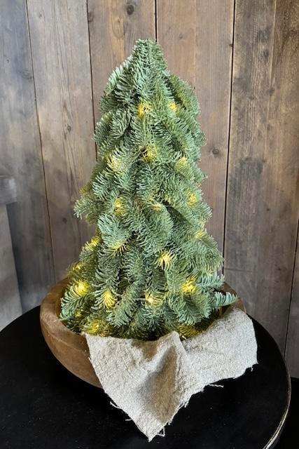 Nobilis kunst kerstboom met verlichting nieuwe, Diversen, Kerst, Ophalen