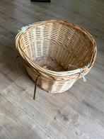 Rieten Fietsmand Ovaal, Huis en Inrichting, Woonaccessoires | Schalen en Manden, Ophalen, Gebruikt, Mand, Riet