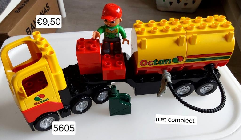 Duplo Tankwagen - Octan, Ophalen of Verzenden, Gebruikt, Complete set, Duplo