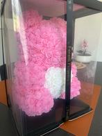 Rozenberen knuffel – roze, 30 cm hoog, Ophalen of Verzenden