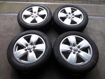 VW GOLF 5/6/7/8 CADDY VELGEN + WINTERBANDEN 205 55 R16  beschikbaar voor biedingen