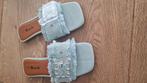 Jeans slippers mt 38.5 nieuw, Nieuw, Shein, Verzenden, Blauw
