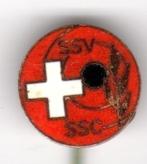 Speldje SSV SSC SCHUTTERIJ SCHIETSPORT ZWITSERLAND EMAILLE (, Verzamelen, Speldjes, Pins en Buttons, Verzenden, Gebruikt, Overige onderwerpen