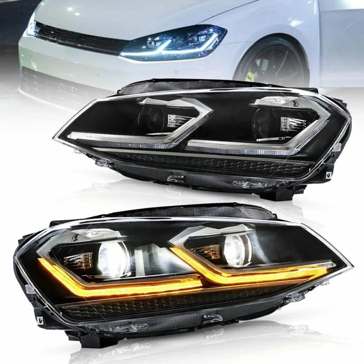 koplampen Volkswagen Golf 7, Auto-onderdelen, Verlichting, Volkswagen, Nieuw, Ophalen of Verzenden