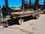 Platte wagen Hooiwagen, Ophalen, Transport