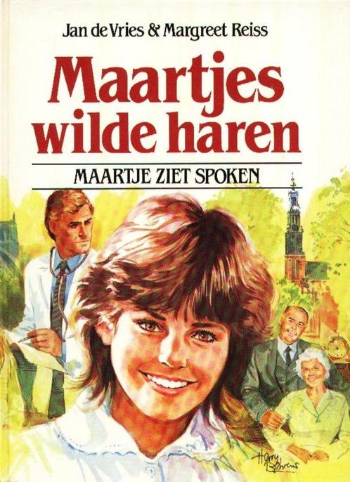 Maartjes wilde haren - Maartje ziet spoken - Jan de Vries &, Boeken, Kinderboeken | Jeugd | 13 jaar en ouder, Gelezen, Verzenden