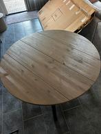 Te koop, ronde eettafel diameter 120CM, Huis en Inrichting, Tafels | Eettafels, Ophalen, 100 tot 150 cm, Rond, Zo goed als nieuw