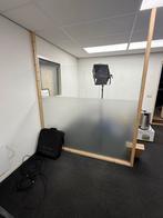Glaspaneel 195x180 cm, Doe-het-zelf en Verbouw, Glas en Ramen, Ophalen