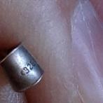 Zilveren Hanger Sterrenbeeld Stier Taurus, Verzenden, Zo goed als nieuw, Zilver, Zilver