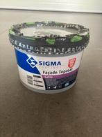 Sigma Facade Topcoat Satin, Wit, Nieuw, Ophalen of Verzenden, Verf