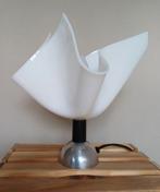 Vintage tafellamp plexiglas jaren 90, Huis en Inrichting, Lampen | Tafellampen, Ophalen of Verzenden, Zo goed als nieuw, Minder dan 50 cm