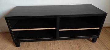 Zwart Ikea BESTÄ TV-Meubel met 2 Drukdeuren - afbeelding 2