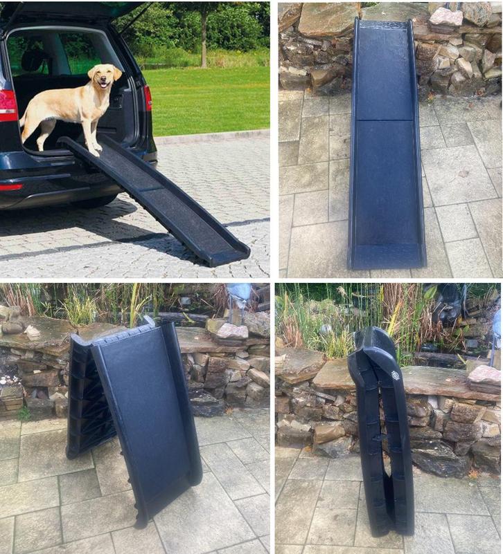 Trixie auto loopplank hond loop plank inklapbaar 156x40 90kg, Dieren en Toebehoren, Honden-accessoires, Gebruikt, Ophalen of Verzenden