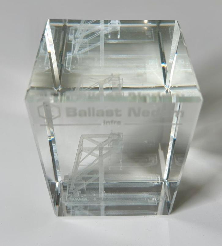 Press Paper van het Hefschp Svanen in originele verpakking, Antiek en Kunst, Antiek | Glas en Kristal, Ophalen of Verzenden