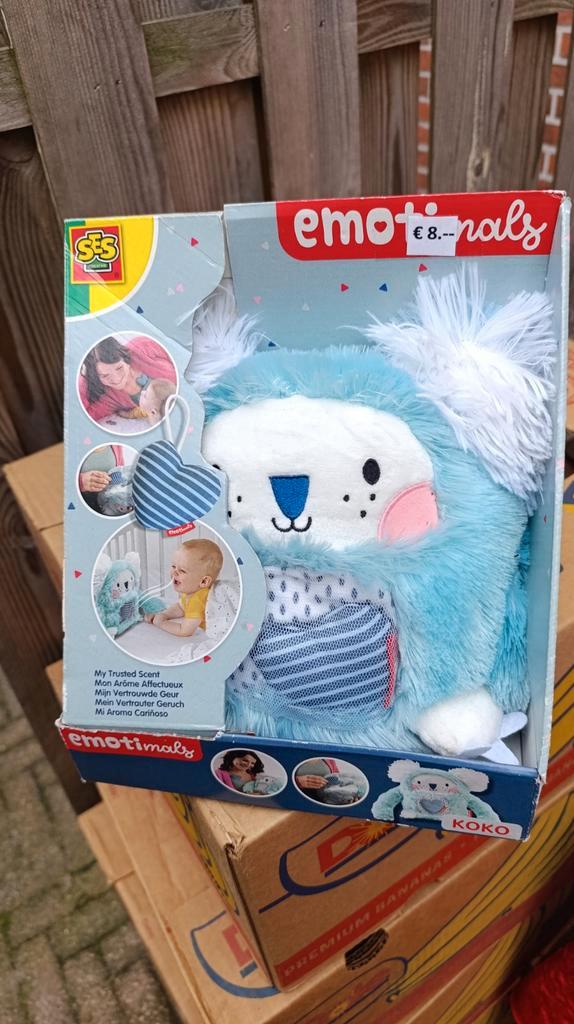 SES Geurknuffel Koko - Nieuw in verpakking, Kinderen en Baby's, Speelgoed | Knuffels en Pluche, Nieuw, Overige typen, Ophalen of Verzenden