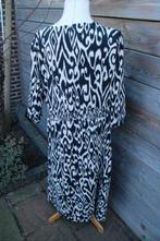 Jurk creme/ zwart FSTVL mt XL Vaste prijs OPRUIMING, Zwart, Maat 46/48 (XL) of groter, Ophalen of Verzenden, Knielengte