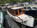 Unieke salonboot uit 1915, Watersport en Boten, Ophalen, 10 tot 30 pk, Gebruikt, Staal