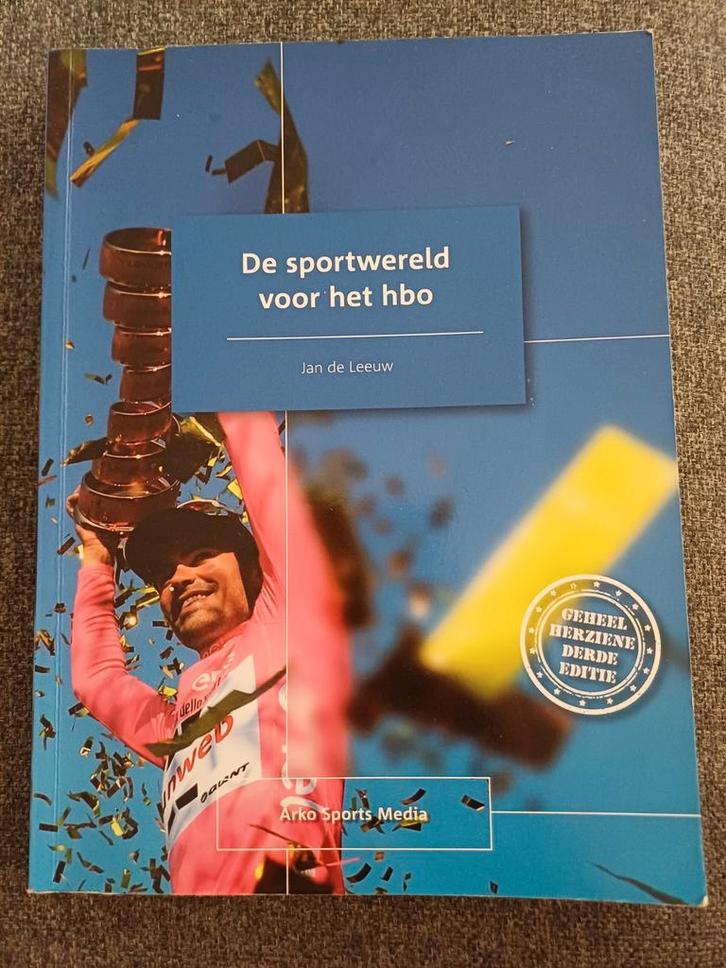 De sportwereld voor het hbo - Jan de Leeuw, Boeken, Studieboeken en Cursussen, Zo goed als nieuw, HBO, Ophalen of Verzenden