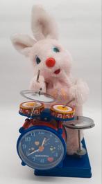 Duracell Konijn / Bunny achter drumstel met wekker, Verzamelen, Ophalen of Verzenden, Gebruikt, Overige typen