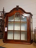 Zeer nette noten wand vitrine, Huis en Inrichting, Kasten | Vitrinekasten, Zo goed als nieuw, Minder dan 100 cm, 25 tot 50 cm
