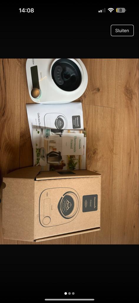 Thermomix TM6 Friend - Nieuw in doos!, Witgoed en Apparatuur, Keukenmixers, Nieuw, 2 tot 3 liter, 3 snelheden of meer, Vaatwasserbestendig