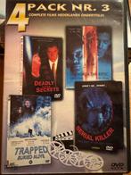4 Horrorfilms DVD Boxset - Nederlands Ondertiteld, Vanaf 16 jaar, Slasher, Boxset, Ophalen of Verzenden