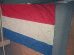 Nederlandse vlag + vlaggestok + vage stokhouder, Diversen, Vlaggen en Wimpels, Ophalen, Gebruikt