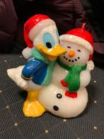 Disney Donald Duck Kaars met Sneeuwpop, Ophalen of Verzenden, Gebruikt