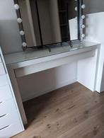 Ikea Malm makeup-tafel / Toilettafel, Ophalen, 100 tot 150 cm, Minder dan 100 cm, Modern