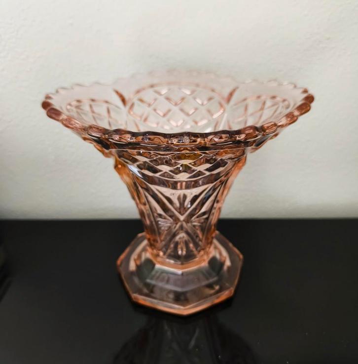 Art Deco Rosalin Vaas, perfecte staat, Antiek en Kunst, Antiek | Vazen, Ophalen of Verzenden