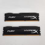 Kingston HyperX FURY 8GB DDR3 1600MHz (2 x 4 GB) || Nu €14.9, DDR3, Ophalen of Verzenden, Zo goed als nieuw, X