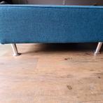 Laatste dag!! Petrolkleurige Hocker / Voetenbank, Huis en Inrichting, Ophalen, Gebruikt, Vierkant, 100 tot 125 cm